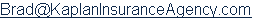 Image of email address of Brad Kaplan